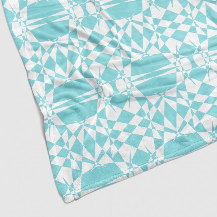 Custom Travel Blanket Detail