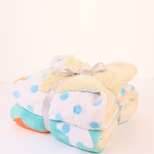 Customized Throw Blankets Folded