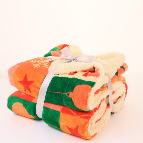 Polar Fleece Blanket Folded