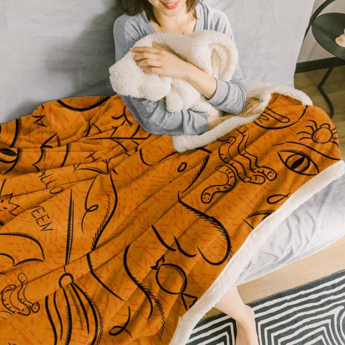 Bed Throw Detail