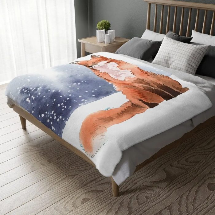 Coral Fleece Throw Blanket
