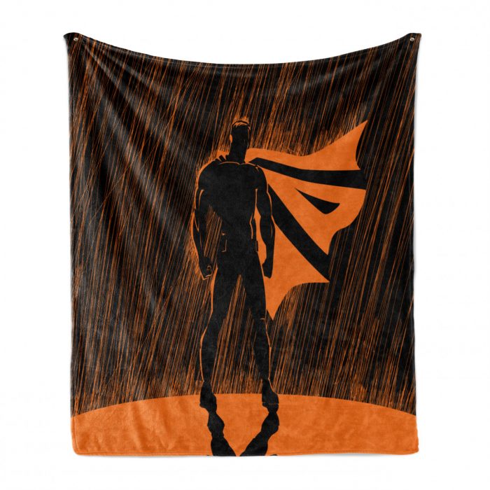 King Size Custom Superhero Blanket