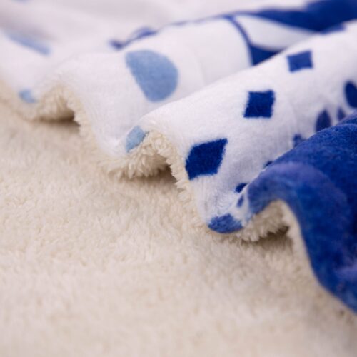 Pendleton Sherpa Blanket Detail