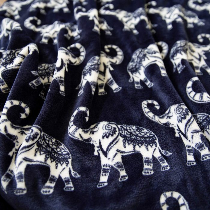 Personalised Elephant Blanket Detail