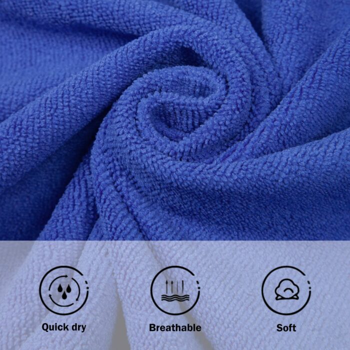 Adults Hooded Beach Towel Detail