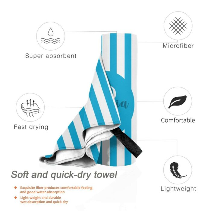 Beach Bath Towels Detail