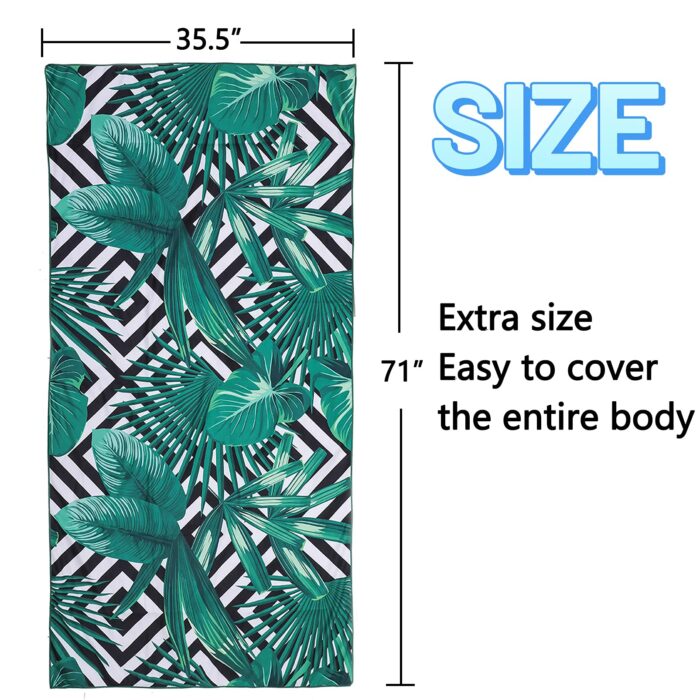 Dry Quickly Beach Towel Detail