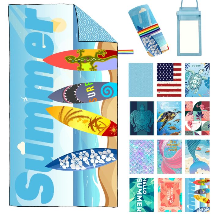 Large Sand Free Beach Towel