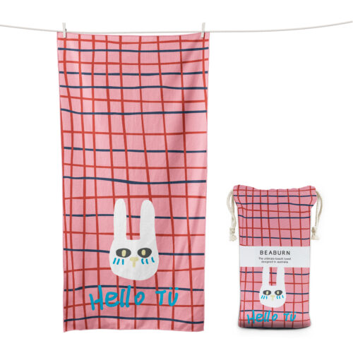 Bunny Greetings Grid Design