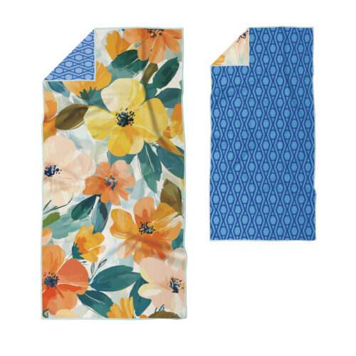 Orange Sunlight Floral